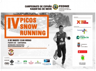 V Campeonato de España de Raquetas de Nieve – Fuente Dé – Picos de Europa-Cantabria